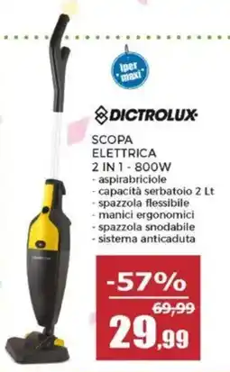 Happy Casa Scopa elettrica Dictrolux offerta