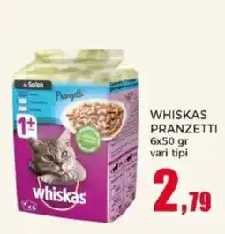 Happy Casa Whiskas pranzetti offerta