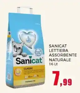 Happy Casa Sanicat lettiera assorbente naturale classic offerta