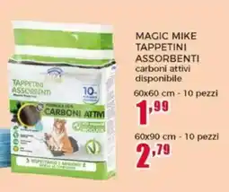 Happy Casa Magic Mike tappetini assorbenti carboni attivi offerta
