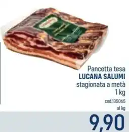 Talento Professional Store Pancetta tesa Lucana Salumi offerta