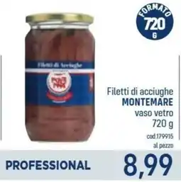 Talento Professional Store Filetti di acciughe Montemare offerta