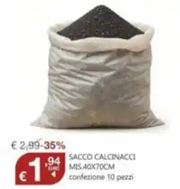 BricoCity Sacco calcinacci offerta