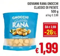A&O Gnocchi classici di patate Giovanni Rana offerta