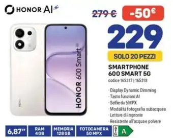 Honor 600 Smart 5G