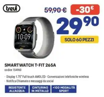 Trevi Smartwatch T-Fit 265A