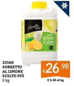 Zona Sorbetto al limone Scelto Più offerta