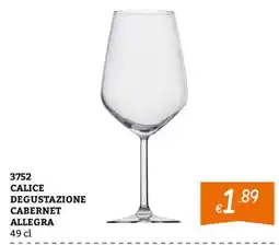Zona Calice degustazione cabernet allegra offerta