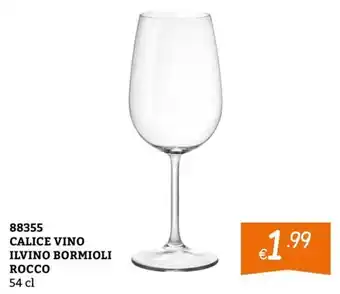 Calice vino Ilvino Bormioli Rocco