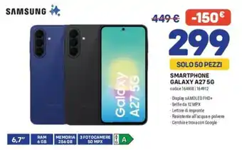 Samsung Smartphone Galaxy A27 5G