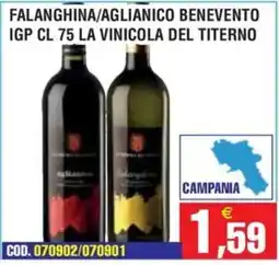 Immenso Cash Falanghina/Aglianico Benevento IGP offerta