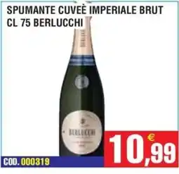 Immenso Cash Spumante cuvée imperiale brut Berlucchi offerta
