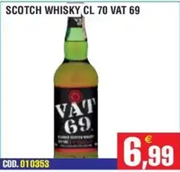 Immenso Cash Scotch Whisky Vat 69 offerta
