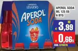 Immenso Cash Aperol Soda offerta