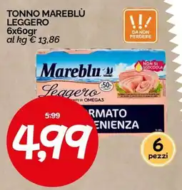 Hardis Tonno Mareblu leggero offerta