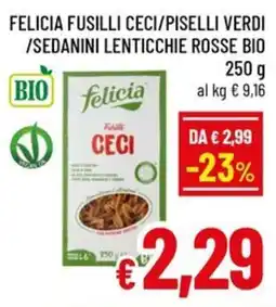 A&O Felicia fusilli ceci offerta