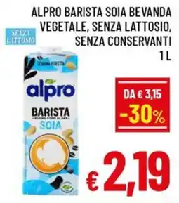 A&O Alpro Barista Soia offerta