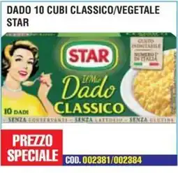 Immenso Cash Il Mio Dado Classico Star offerta