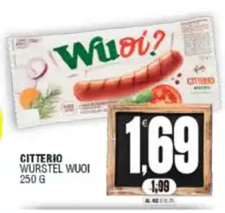 Vicino a te supermercati Citterio Wurstel Wuoi offerta