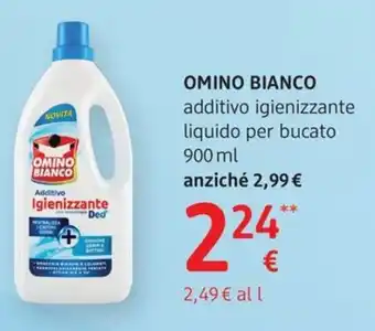 Omino Bianco additivo igienizzante