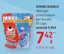 dm drogerie markt Omino Bianco IdroCaps smacchiatore per bucato offerta
