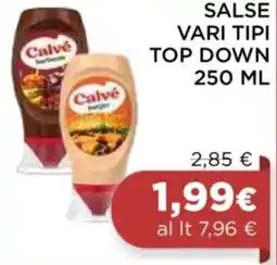 In Coop Salse vari tipi Calvé offerta