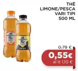 In Coop Thè Limone/Pesca offerta