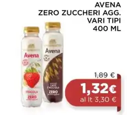 In Coop Avena zero zuccheri agg. offerta
