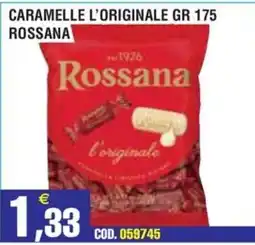 Immenso Cash Caramelle l'originale Rossana offerta