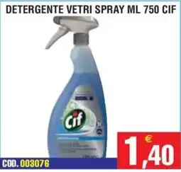 Immenso Cash Detergente vetri spray Cif offerta