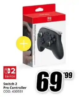 MediaWorld Nintendo Switch 2 Pro Controller offerta