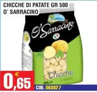 Immenso Cash Chicche di patate O' Sarracino offerta