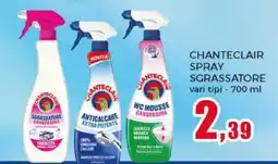 Happy Casa Chanteclair spray sgrassatore offerta