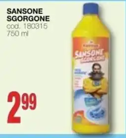 Mondo Brico Sansone sgorgone offerta