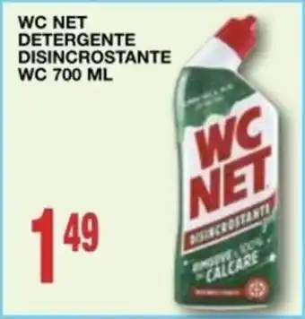 Detergente disincrostante WC Net