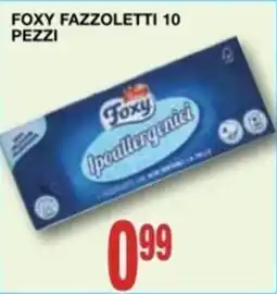 Mondo Brico Fazzoletti Foxy offerta