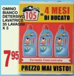Mondo Brico Omino bianco detersivo lavatrice offerta