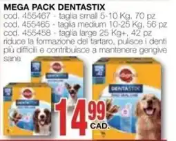 Mondo Brico Dentastix Pedigree offerta