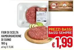 A&O Fior di scelta hamburgerone di suino offerta