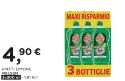 Orvea Piatti limone Nelsen offerta