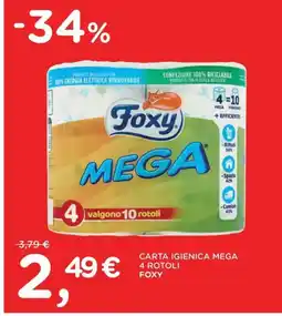 Orvea Foxy Carta igienica mega offerta