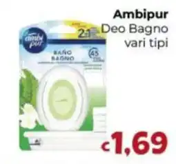 Le Bolle di Giù Giù Ambipur Deo Bagno offerta