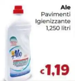Le Bolle di Giù Giù Ale Igienizzante Pavimenti offerta