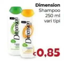 Le Bolle di Giù Giù Dimension Shampoo offerta