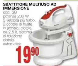 Mondo Brico Sbattitore multiuso ad immersione offerta