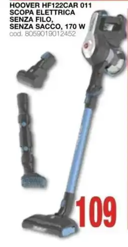 Mondo Brico Hoover scopa elettrica senza filo senza sacco offerta