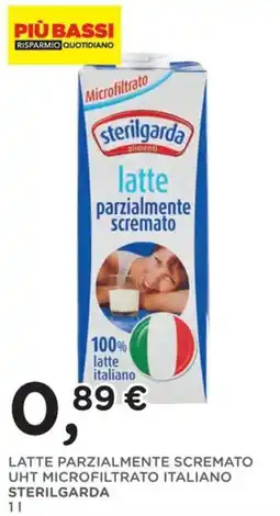 Orvea Latte parzialmente scremato sterilgarda offerta