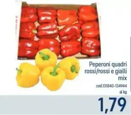 Talento Professional Store Peperoni quadri rossi/rossi e gialli mix offerta