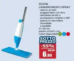 Happy Casa Scopa lavapavimenti spray offerta