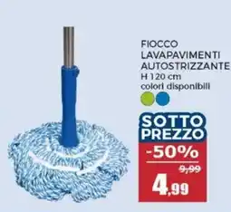 Happy Casa Fiocco lavapavimenti autostrizzante offerta